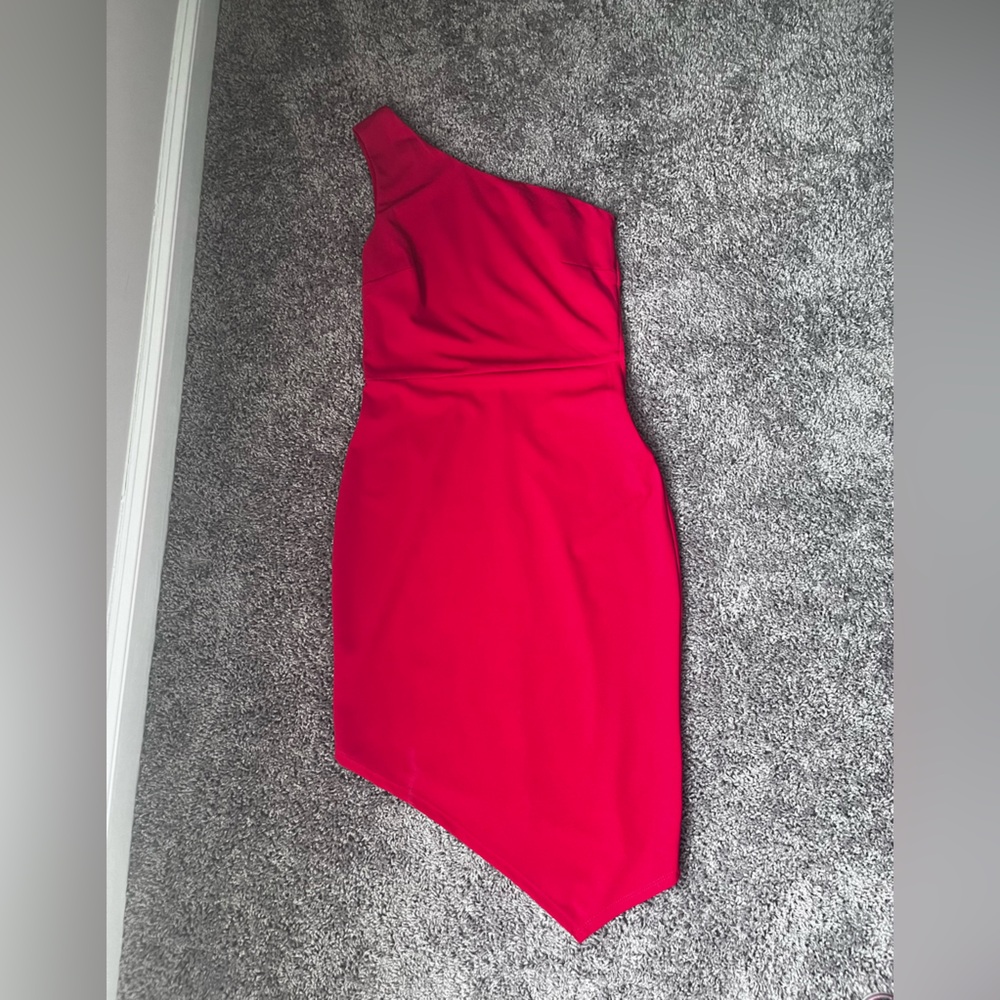 CRYSTAL SKY | One Shoulder Dress
